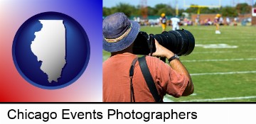 a sporting event photographer in Chicago, IL