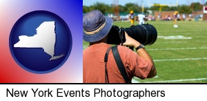 New York, New York - a sporting event photographer